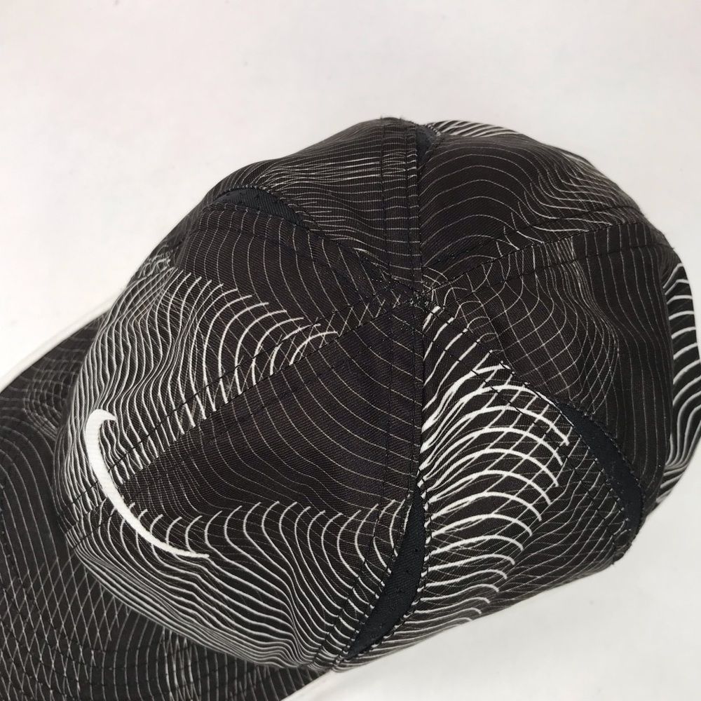 Nike Aerobill TODDLER Size Featherlight Dri-Fit Black White Hat Baseball - Picture 3 of 8